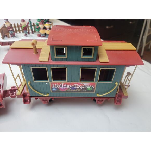 Scientific Toys 6 Train Cars Replacement Expansions Locomotive Caroling Caboose - Picture 14 of 16